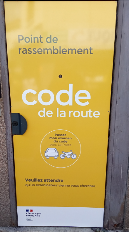 Images La Poste - Centre d’examen du code de la route