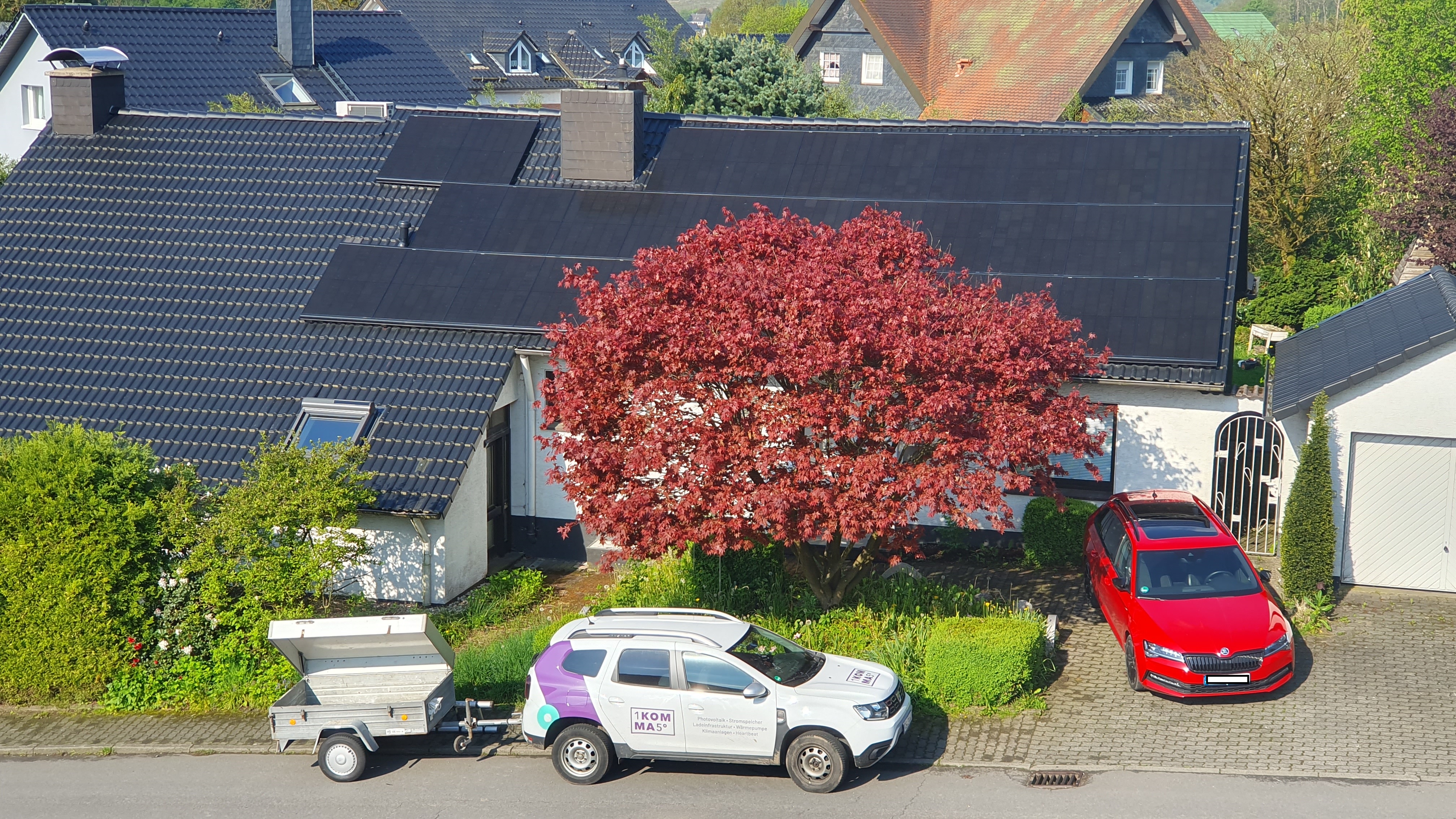 Logo 1KOMMA5° Kierspe: Meisterbetrieb für Photovoltaik, Solaranlagen & Wärmepumpen