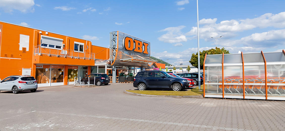 OBI Markt-Eingang Gelnhausen