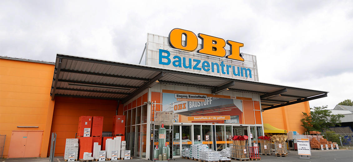 OBI Markt-Eingang Berlin-Neukölln