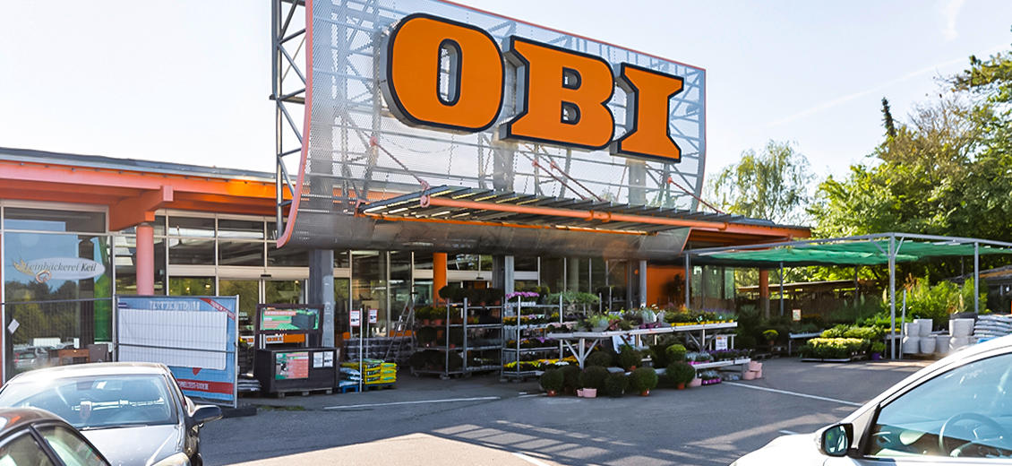 OBI Markt-Eingang Ludwigsburg