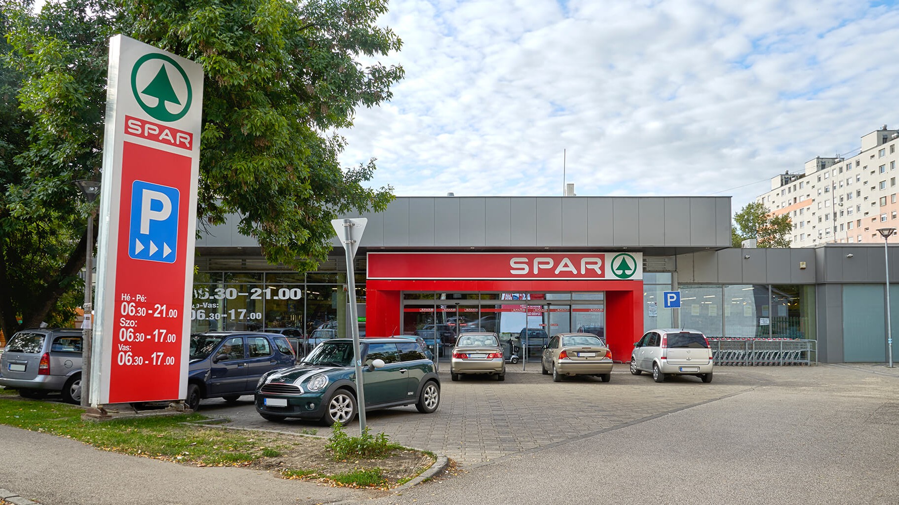 Images SPAR szupermarket