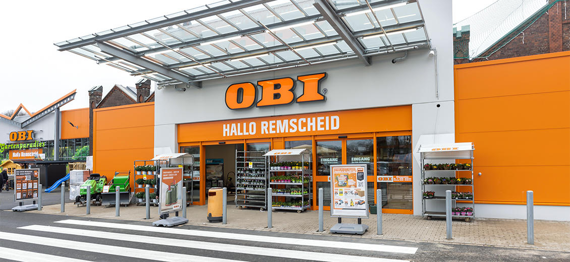 OBI Markt-Eingang Remscheid