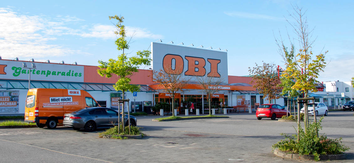OBI Parkplatz Neubrandenburg Süd