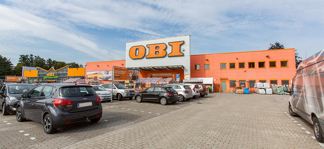 OBI Parkplatz Papenburg
