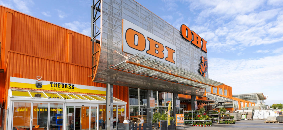 OBI Markt-Eingang Ludwigshafen
