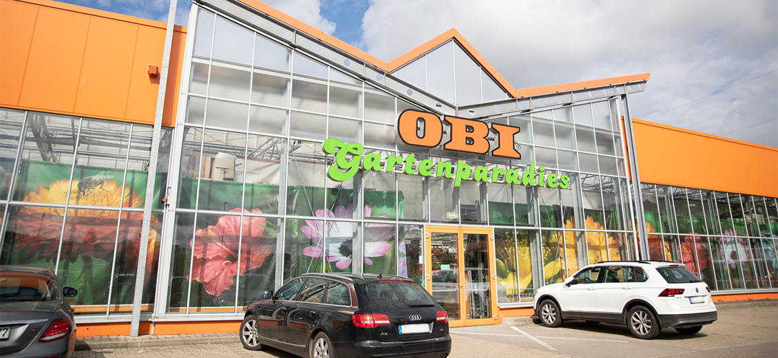 OBI Markt-Eingang Schwäbisch Gmünd
