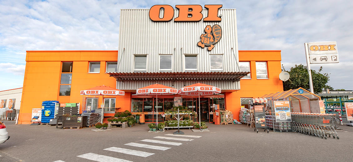 OBI Markt-Eingang Bergisch Gladbach-Bensberg