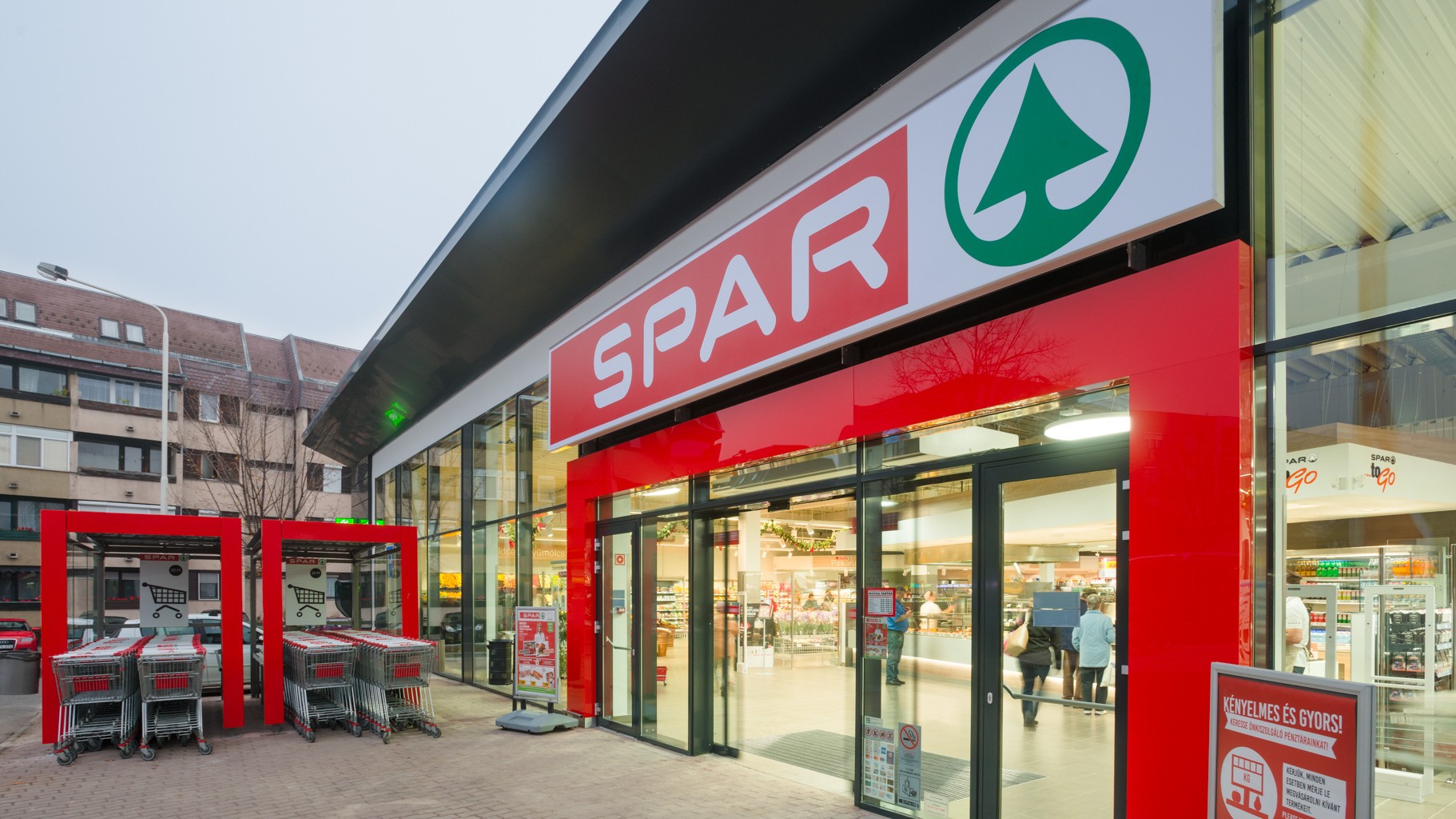 Images SPAR szupermarket