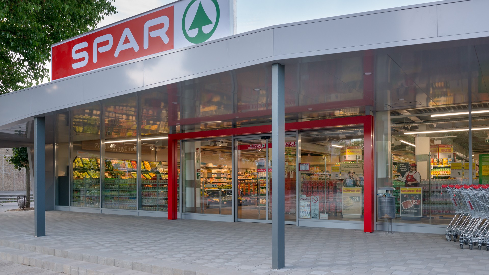 Images SPAR szupermarket