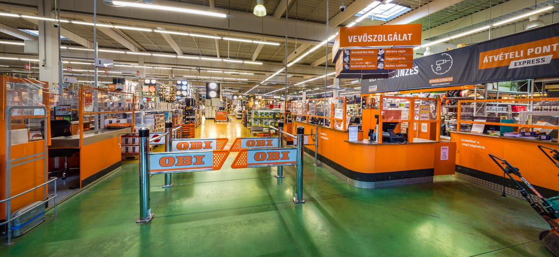Images OBI áruház Budapest
