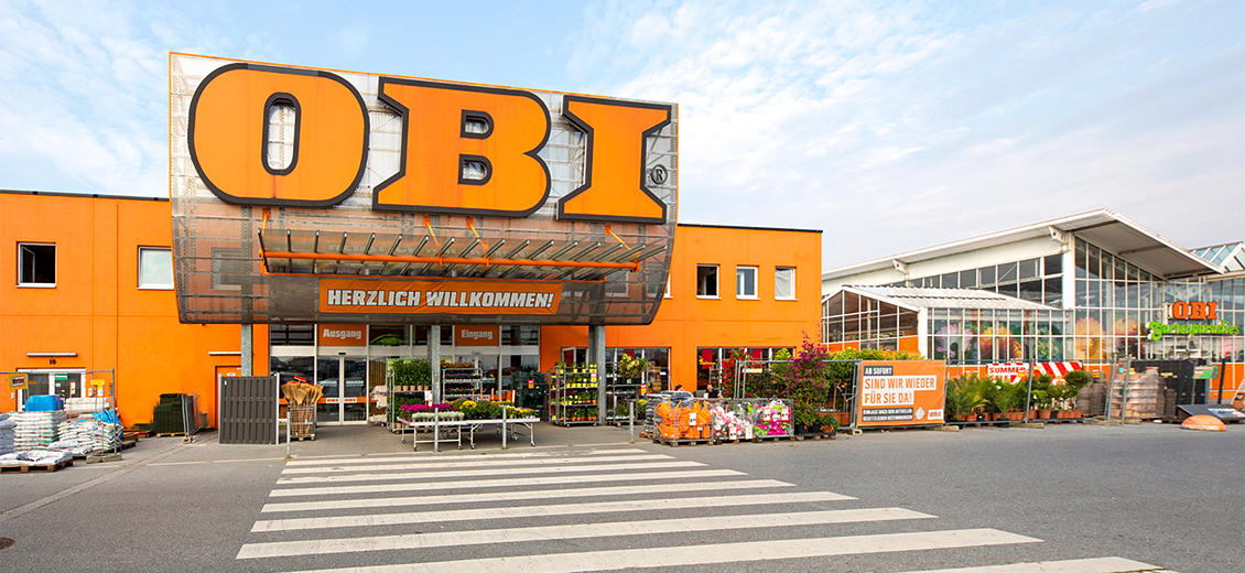 OBI Markt Wuppertal, Steinbecker Meile 10 in Wuppertal
