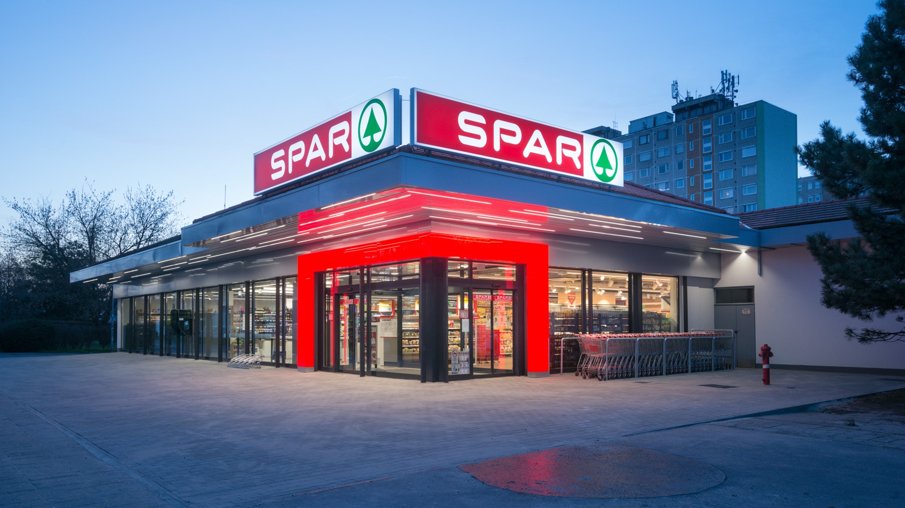 Images SPAR szupermarket
