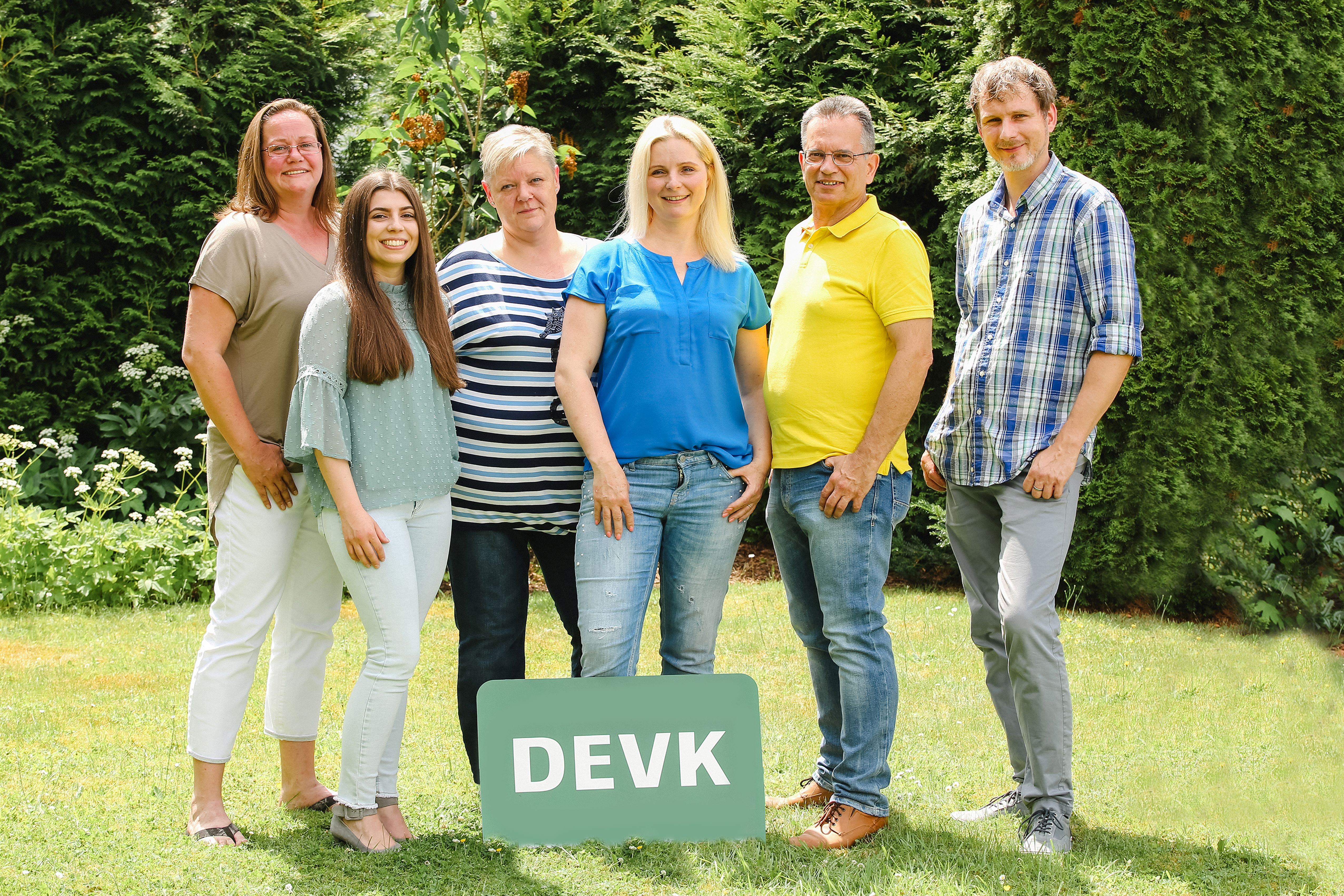 Unser Team der DEVK Agentur Michaela Heppner in Overath und Rösrath/Forsbach