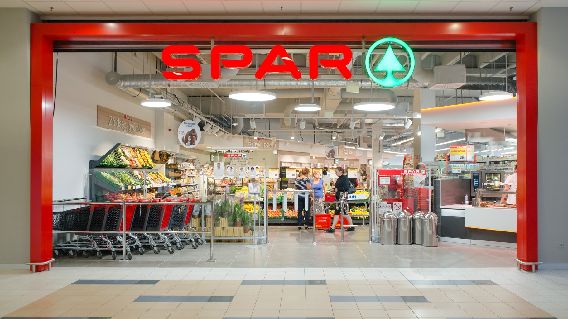 Images SPAR szupermarket