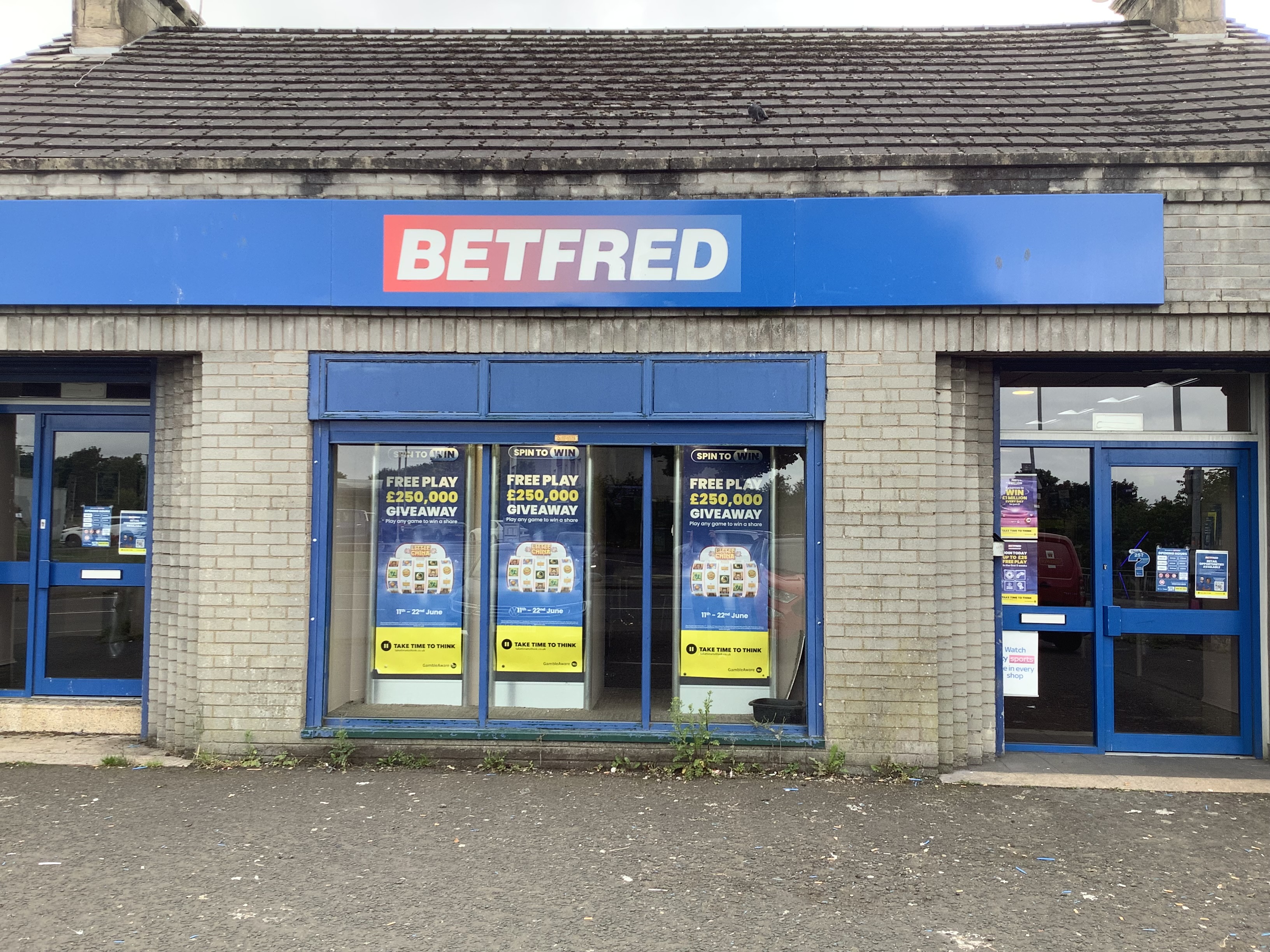 Betfred shop front