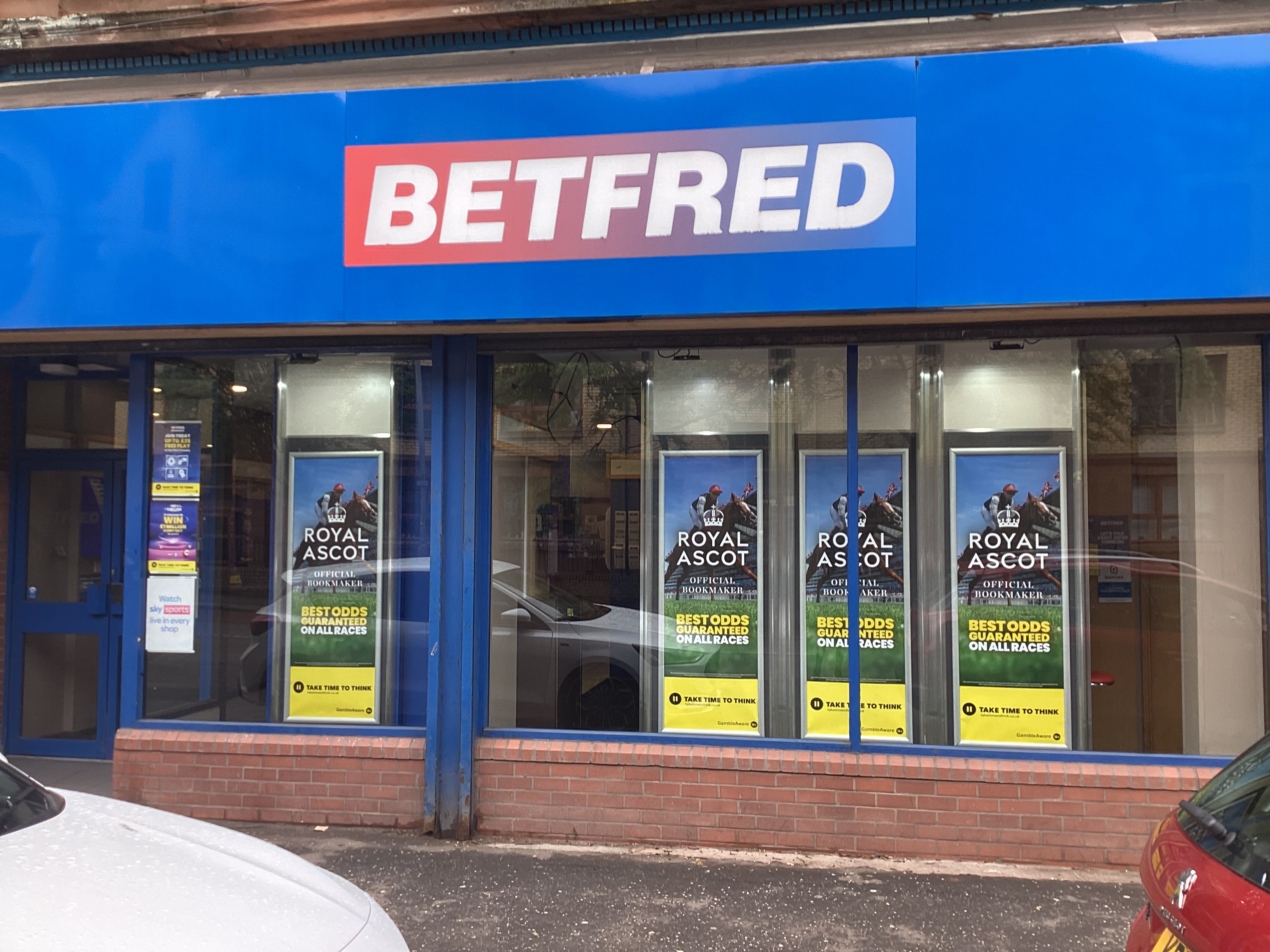 Betfred shop front