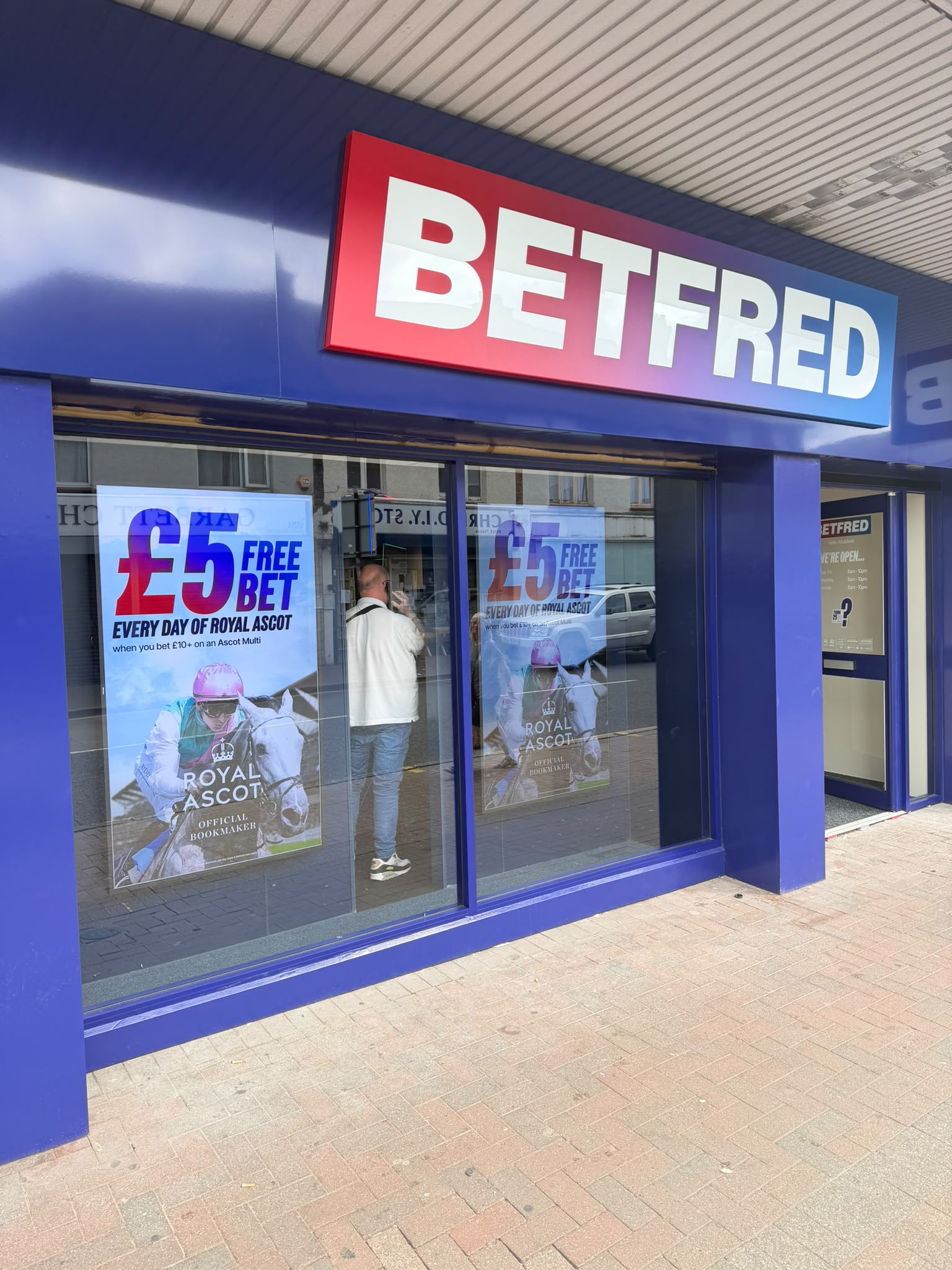 Betfred shop front