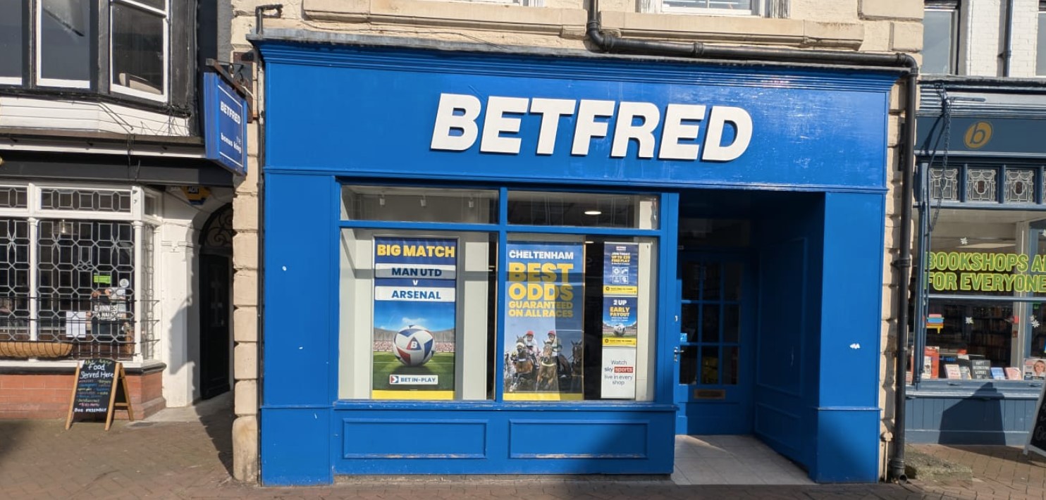 External image of Betfred shop