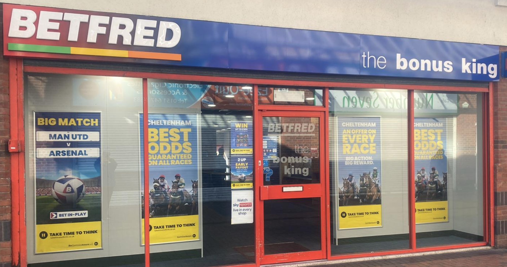Betfred Princes Pavement
