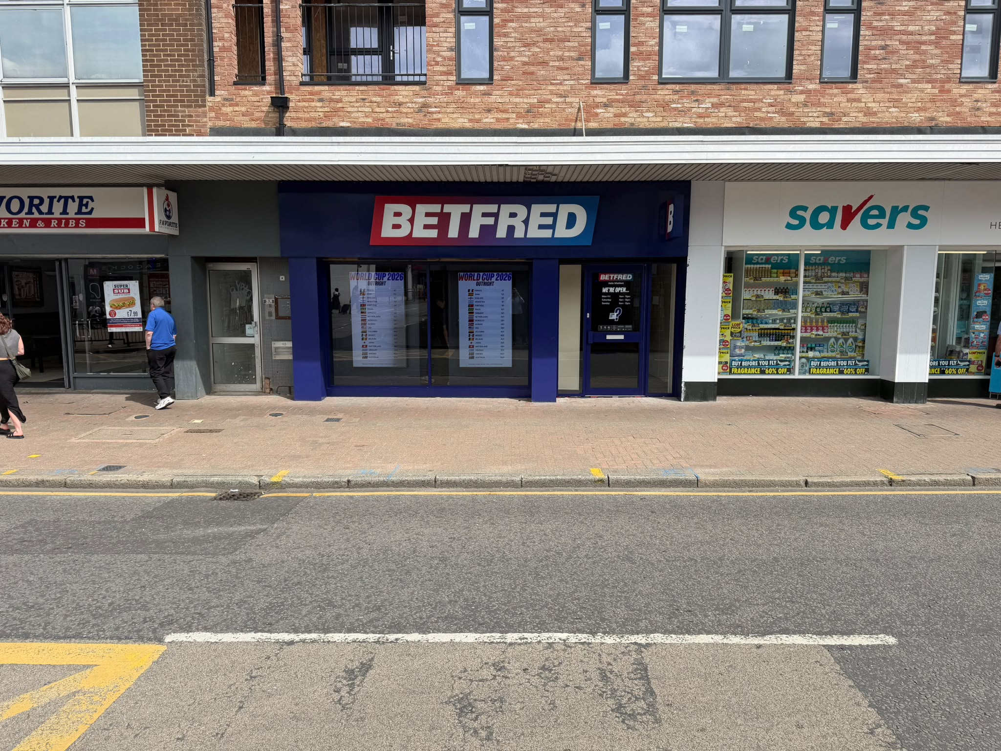 Betfred shop front