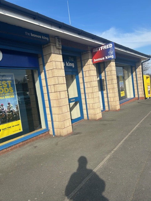 Side image of Betfred shop