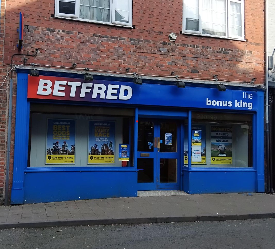 External photo of Betfred shop