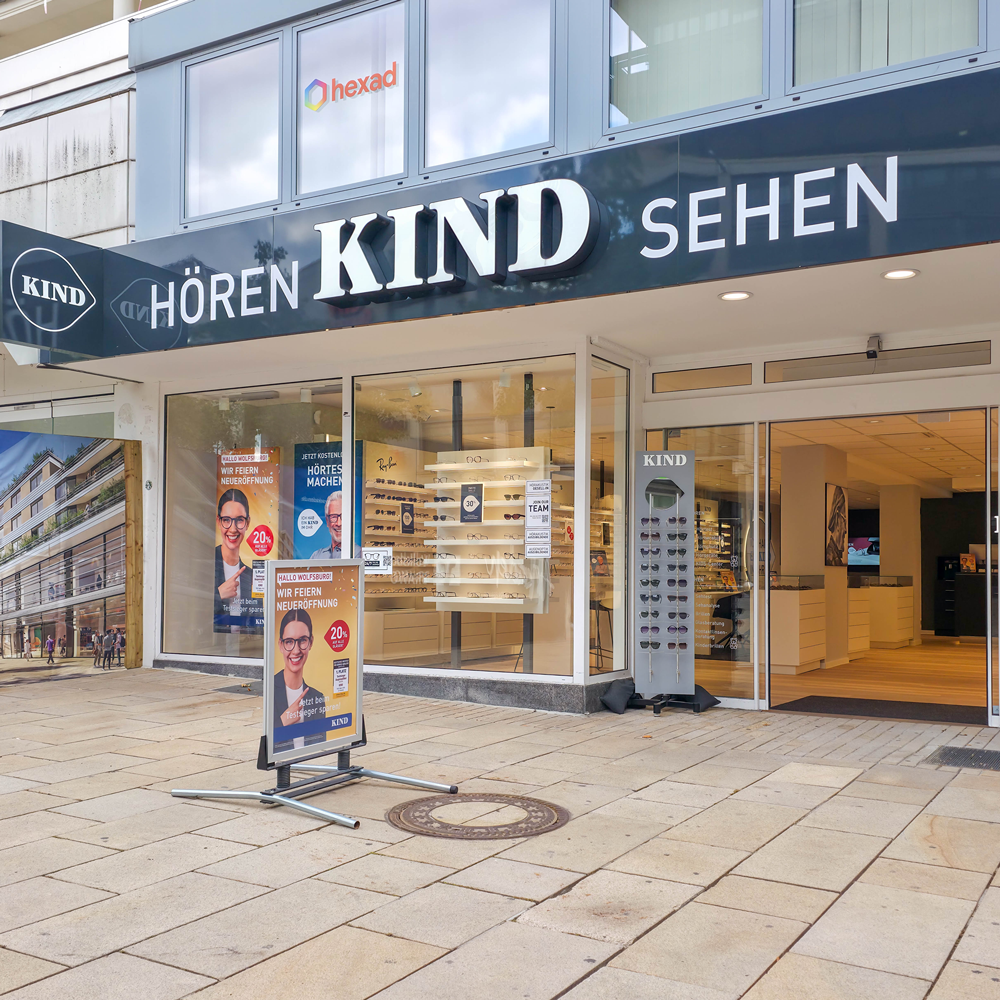 Bilder KIND Hörgeräte & Augenoptik Wolfsburg-Zentrum