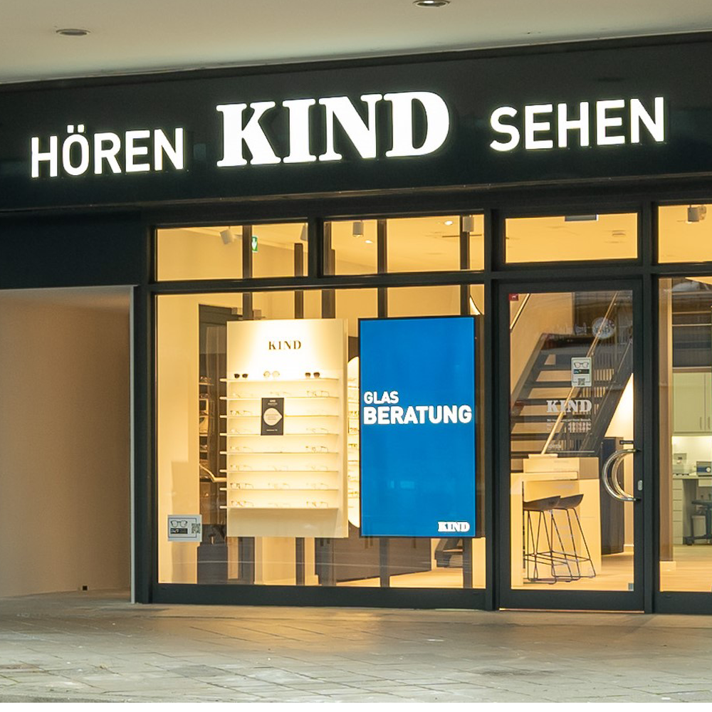 KIND Hörgeräte & Augenoptik Saarbrücken, Viktoriastraße 18 in Saarbrücken