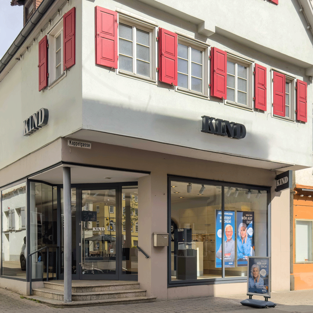 KIND Hörgeräte Schwäbisch Gmünd, Kappelgasse 1 in Schwäbisch Gmünd
