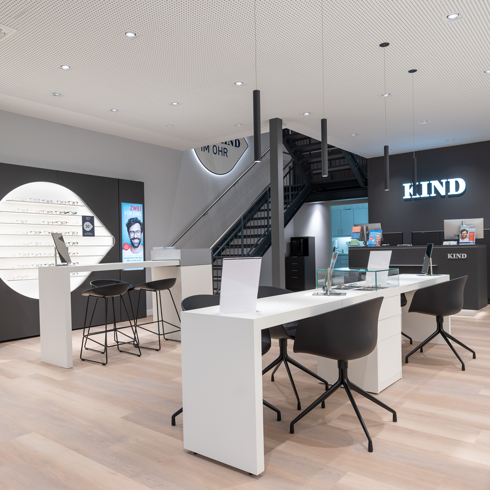 KIND Hörgeräte & Augenoptik Saarbrücken, Viktoriastraße 18 in Saarbrücken