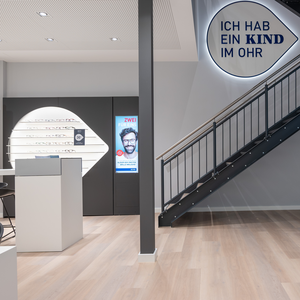 KIND Hörgeräte & Augenoptik Saarbrücken, Viktoriastraße 18 in Saarbrücken