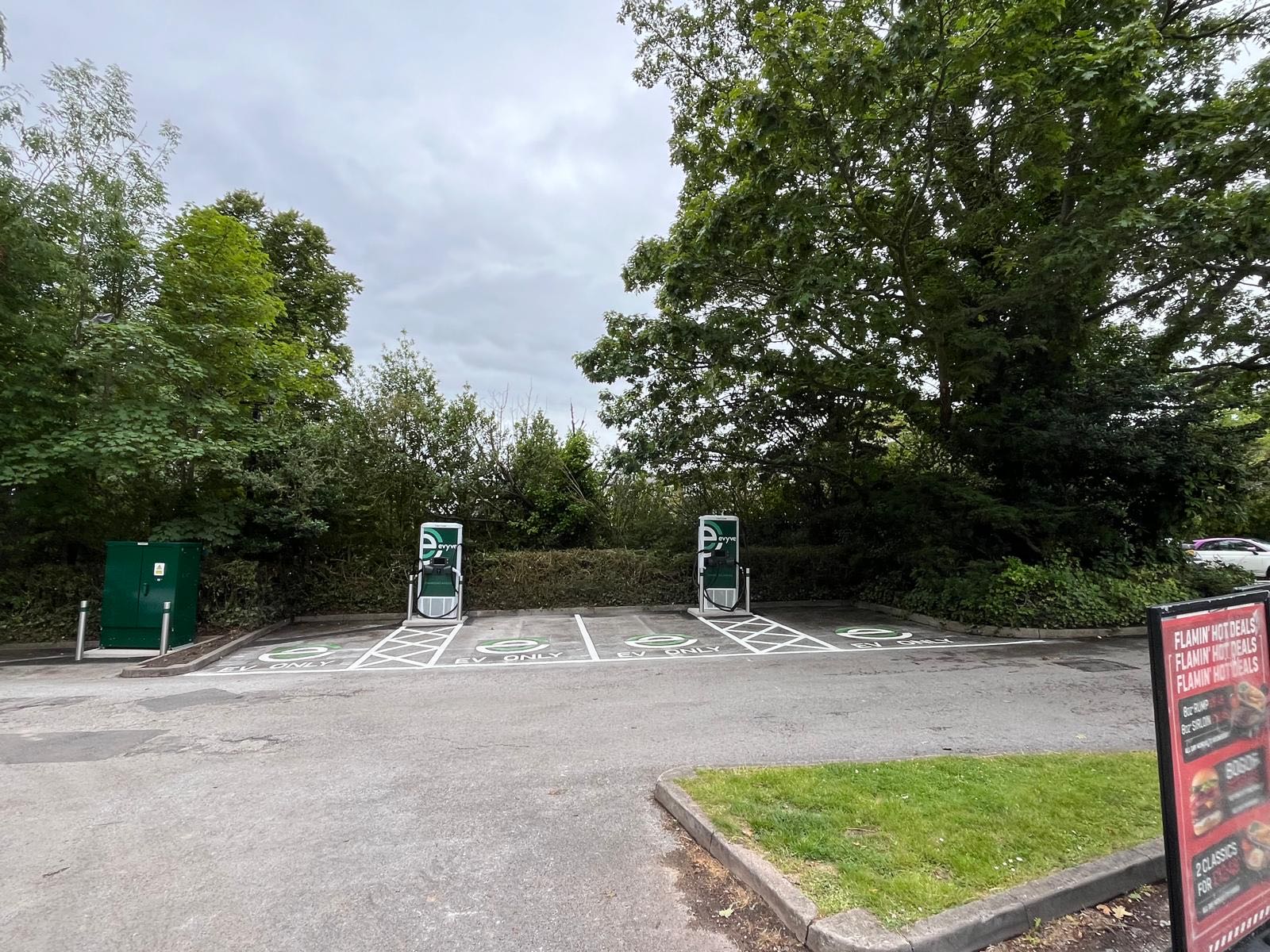 Images evyve Charging Station - Etruria Road, Stoke-on-Trent.