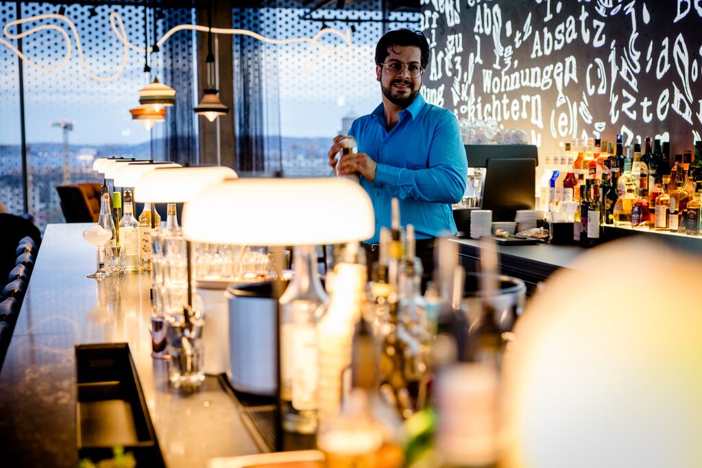 Rooftop One Bar Karlsruhe, Kriegsstraße 23-25 in Karlsruhe