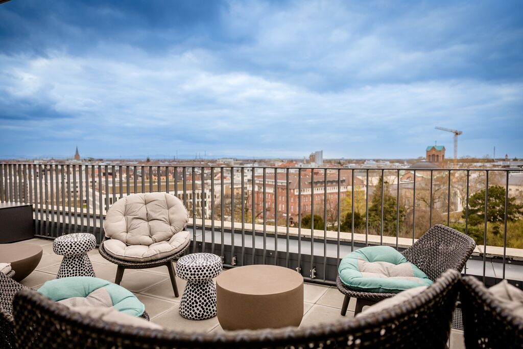 Rooftop One Bar Karlsruhe, Kriegsstraße 23-25 in Karlsruhe