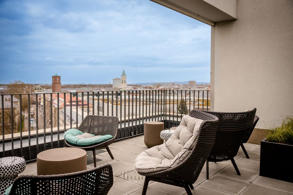 Rooftop One Bar Karlsruhe, Kriegsstraße 23-25 in Karlsruhe