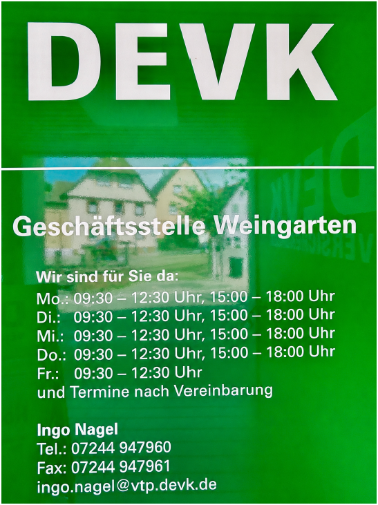 Bild 8 DEVK Versicherungen: Ingo Nagel in Weingarten