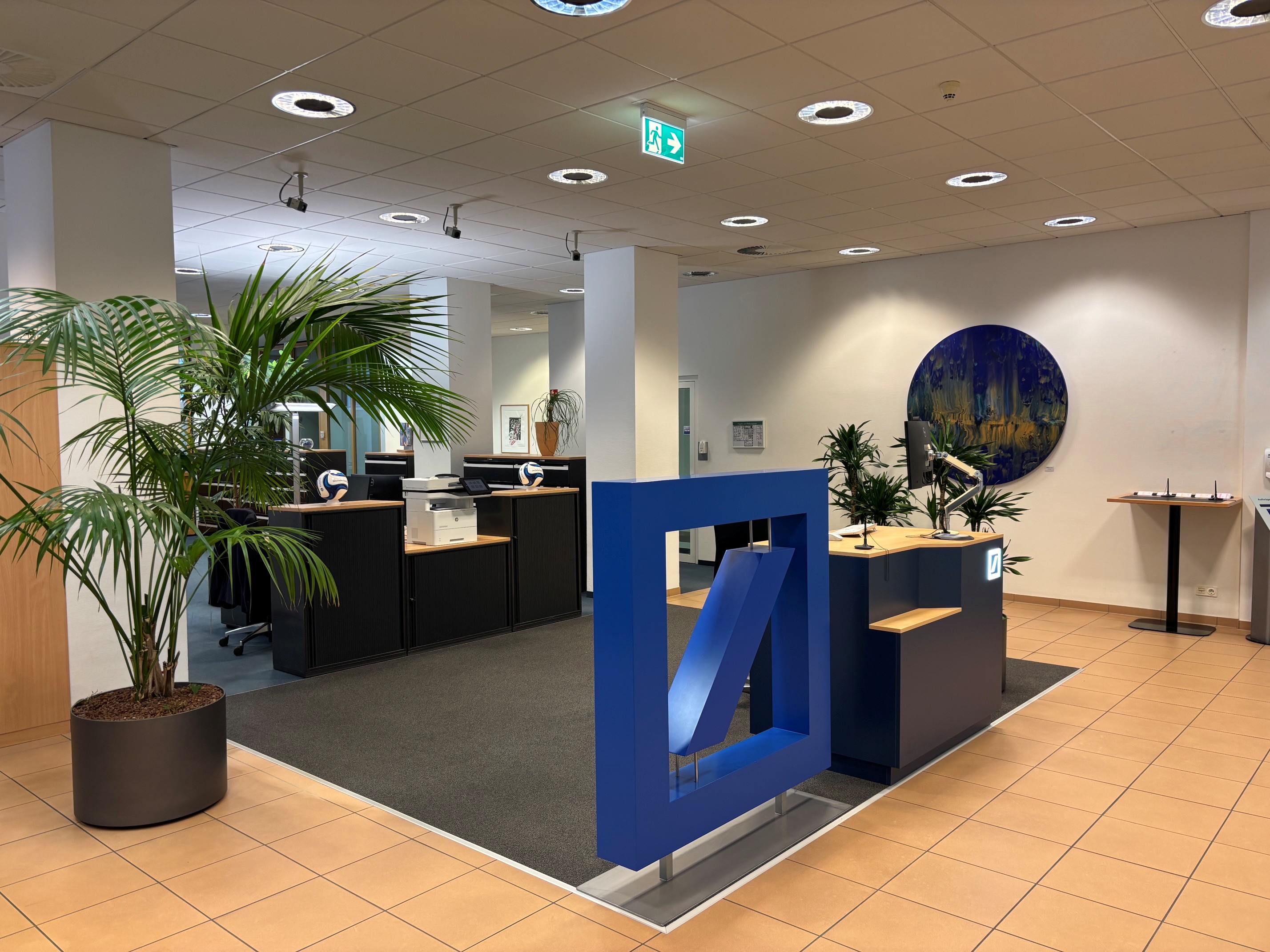 Deutsche Bank Filiale, Wallstraße 6 in Mülheim (Ruhr)