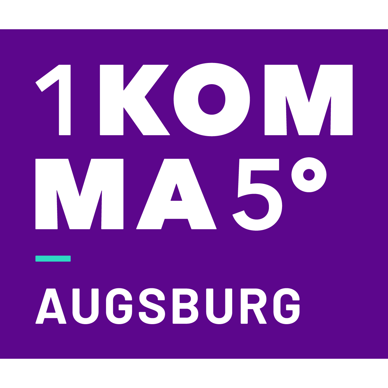 Logo von 1KOMMA5° Augsburg: Meisterbetrieb für Photovoltaik, Solaranlagen & Wärmepumpen