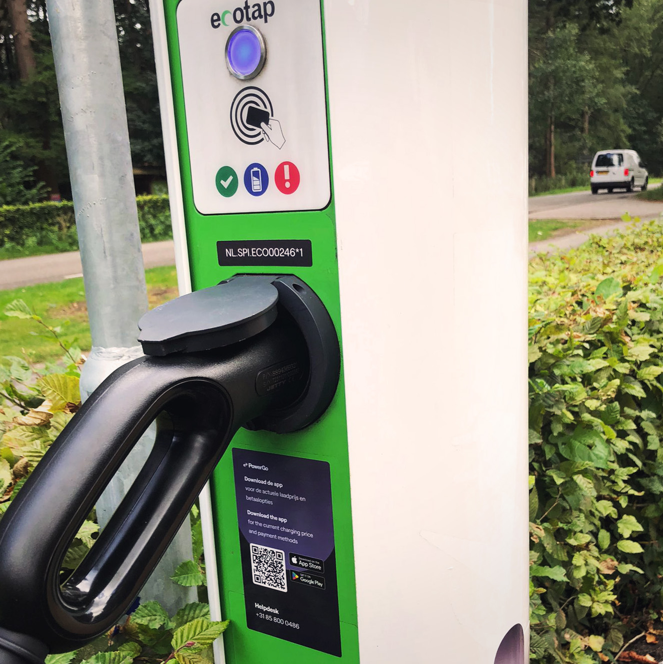 Foto's PowerGo-oplaadstation