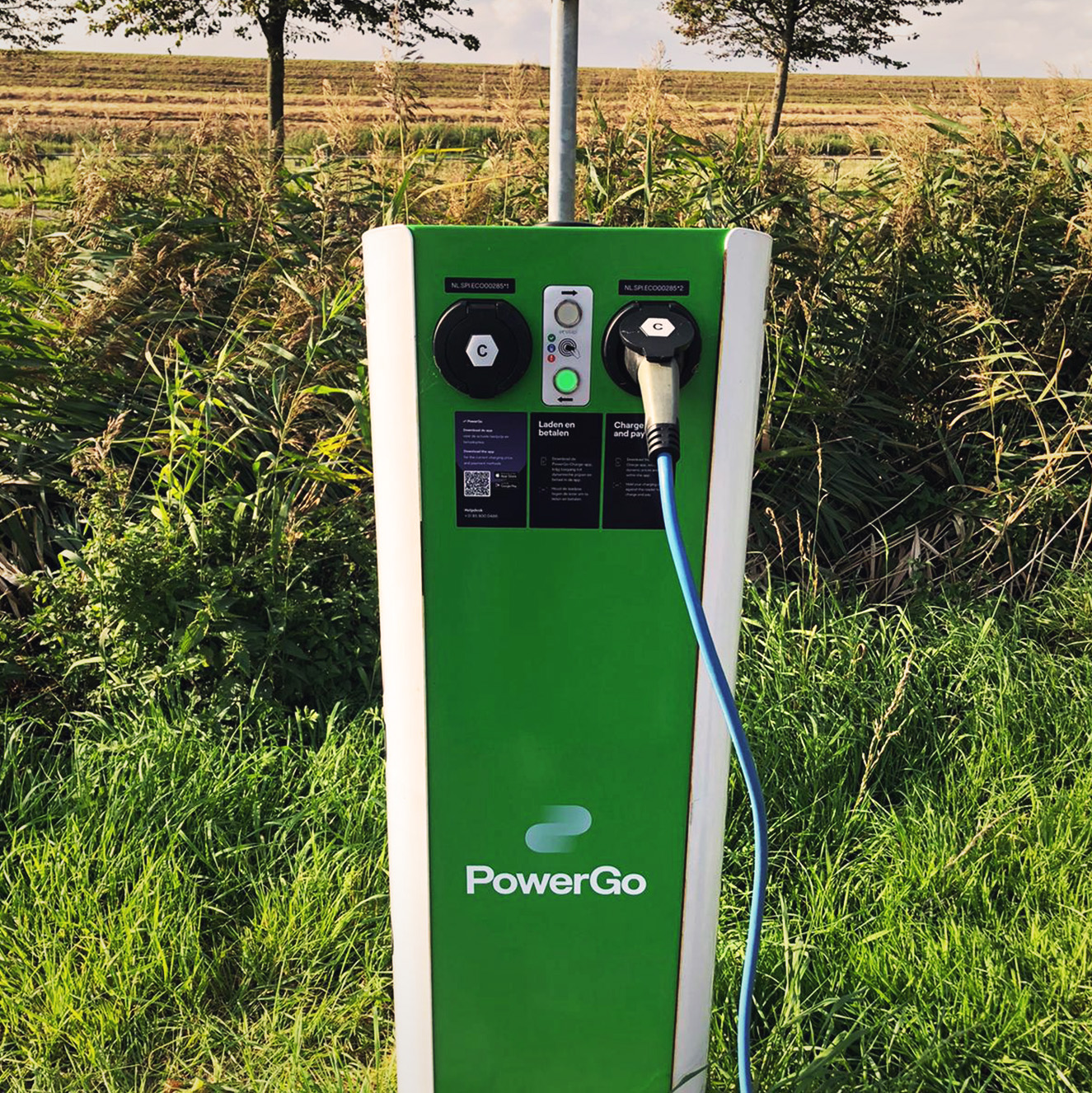 Foto's PowerGo-oplaadstation