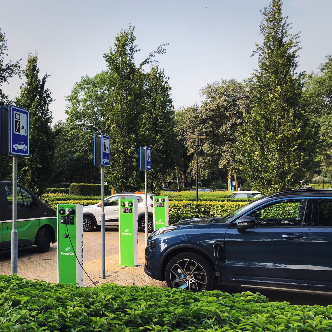 Foto's PowerGo-oplaadstation