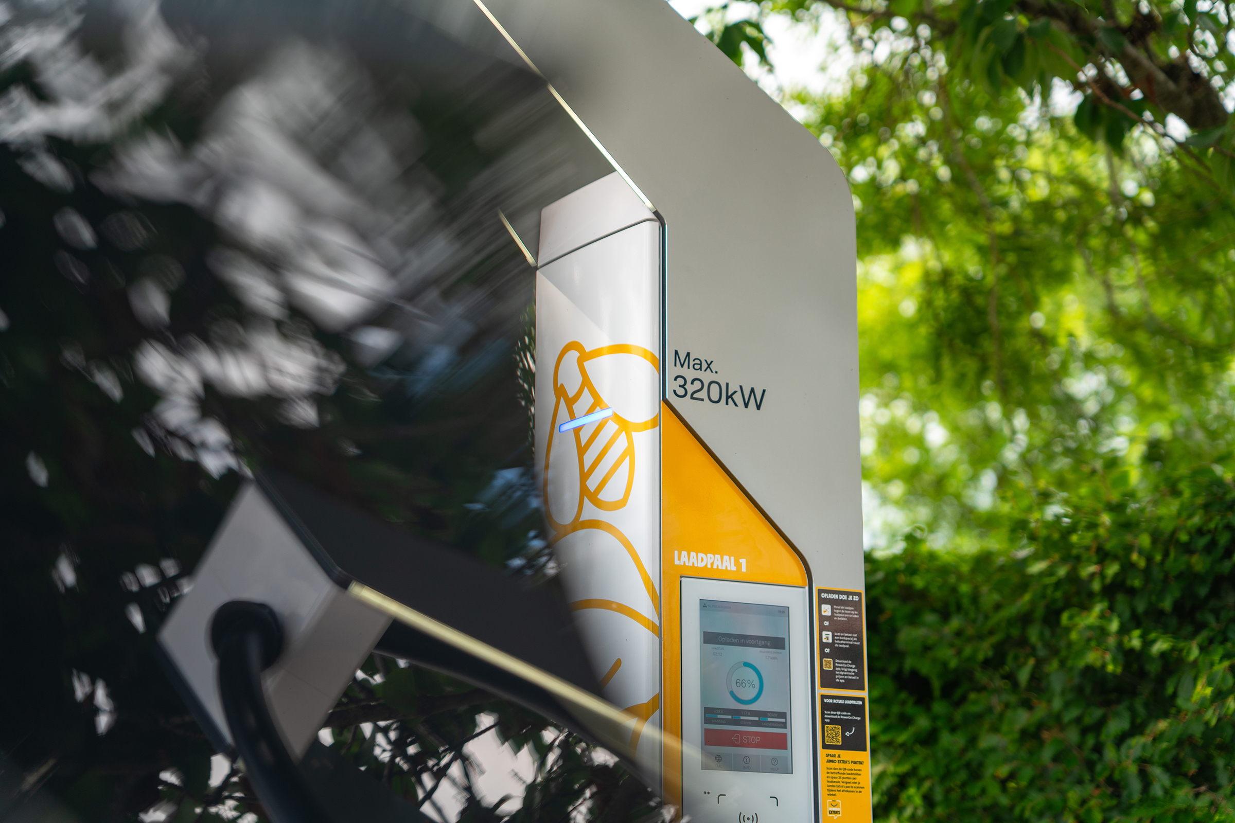 Foto's PowerGo-oplaadstation