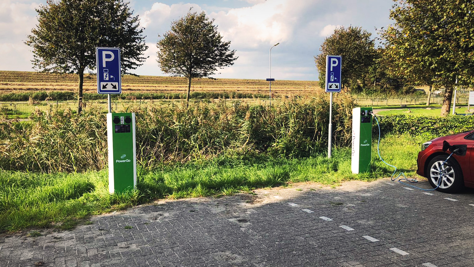 Foto's PowerGo-oplaadstation