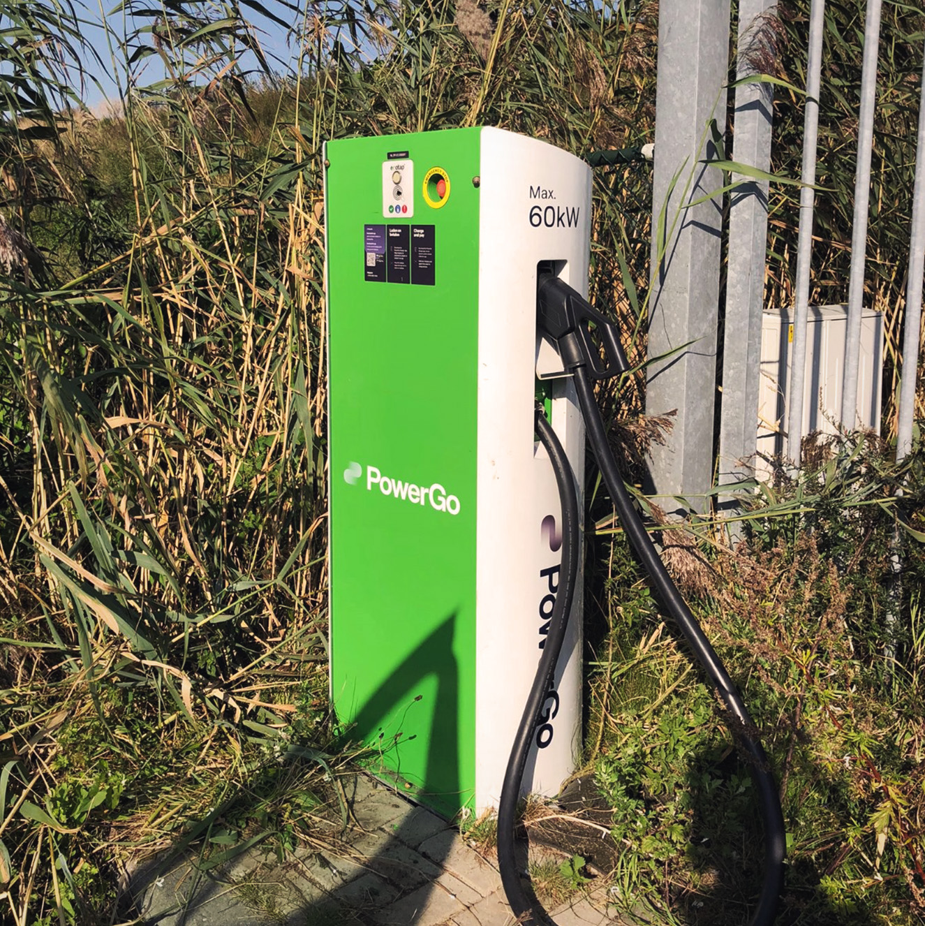 Foto's PowerGo-oplaadstation