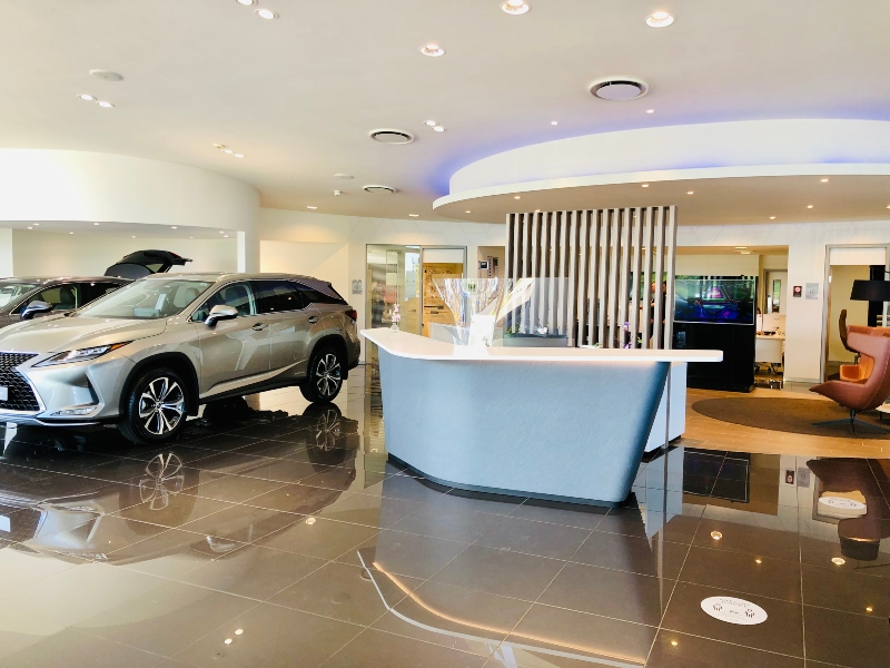 Lexus Teesside Inside