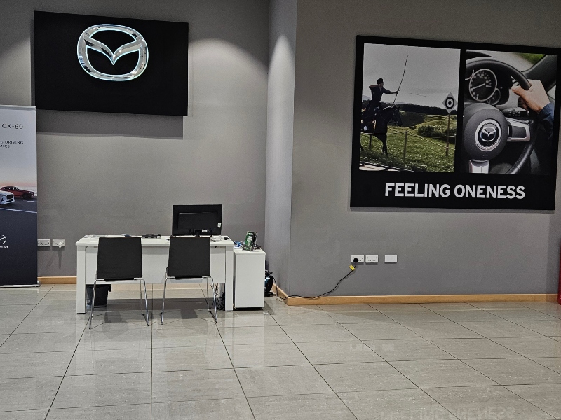 Mazda Gateshead Stoneacre Showroom