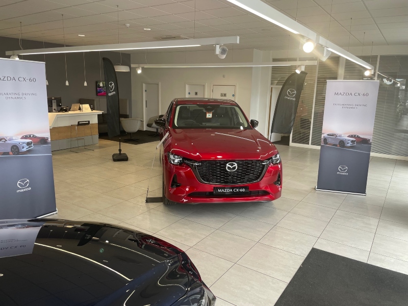 Stoneacre Mazda Doncaster Showroom