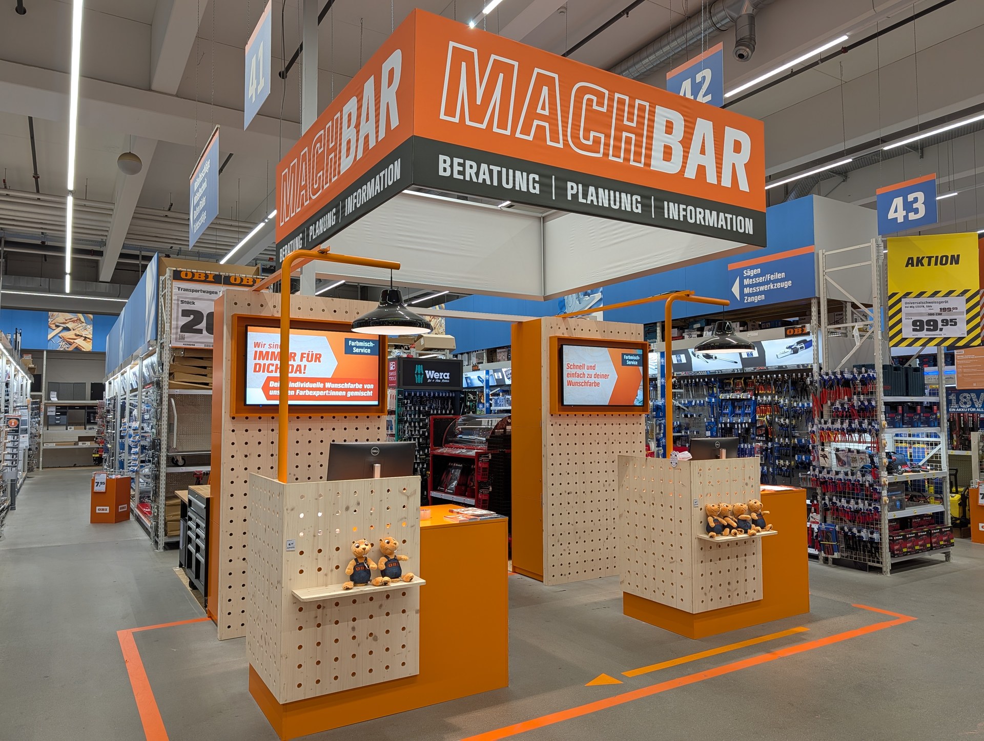 OBI Markt Oftringen, Ackerweg 2 in Oftringen