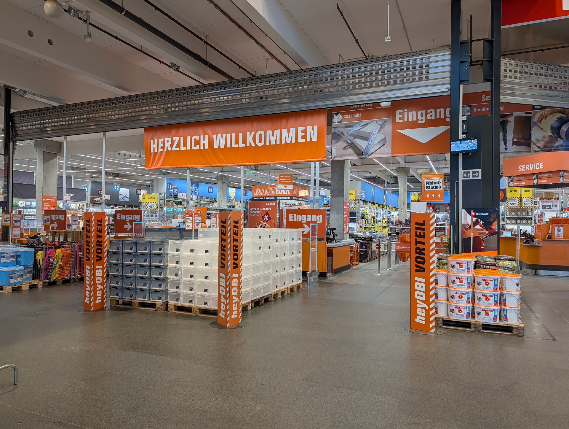 OBI Markt Oftringen, Ackerweg 2 in Oftringen